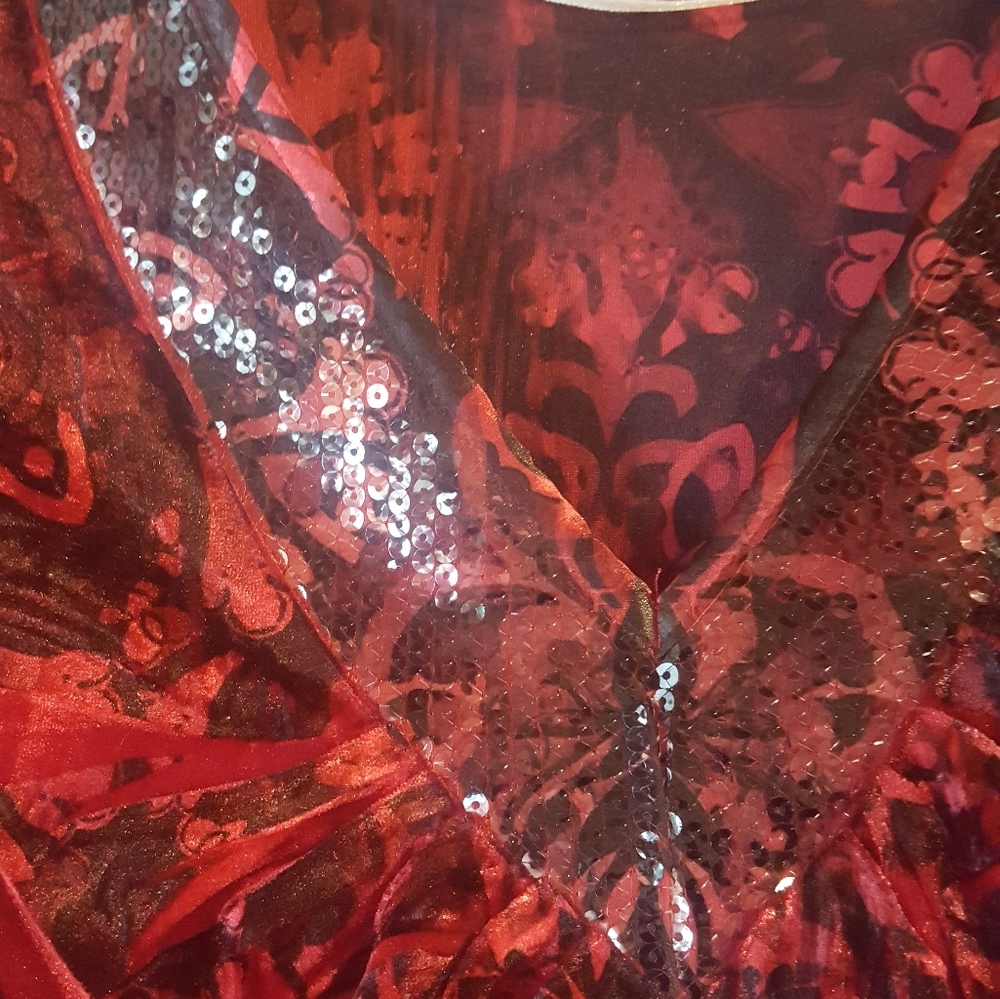 Red blouse - Picture 2 of 4